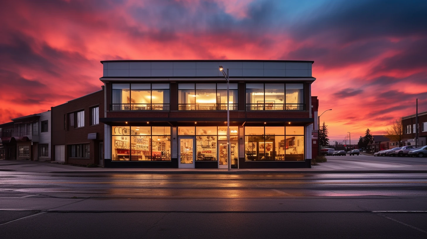Commercial properties in Canada financed through small business loans