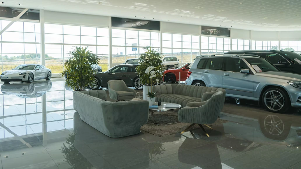 Image of a car dealership for sale in Canada
