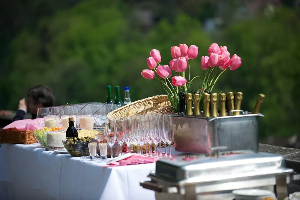 Image of catering service at a catering business for sale in Canada