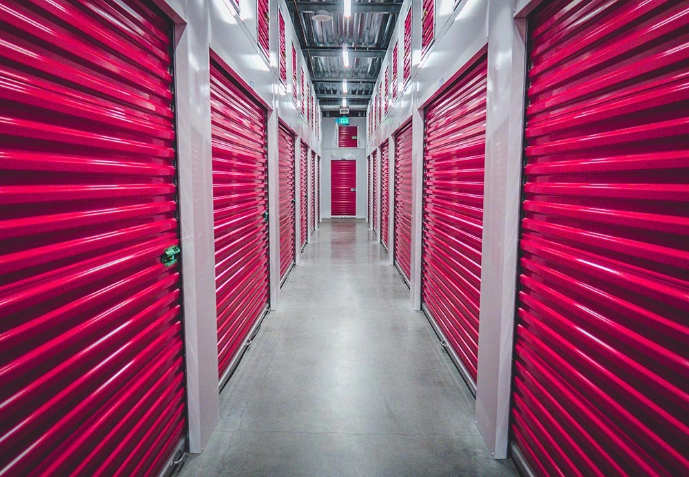 Image of storage units at a storage business for sale in Canada